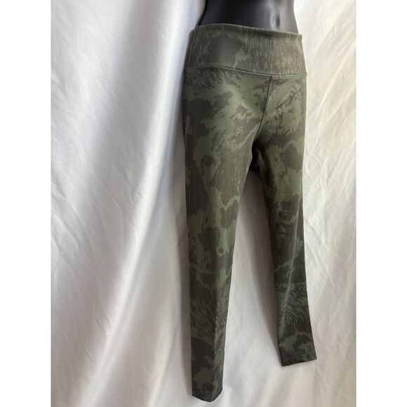 Noli Army Green Leggings Yoga Pants Size M Pilates Workout Sporty Fitness Cute - Picture 4 of 11